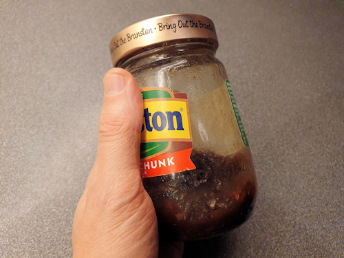 Jar of Branston Pickle