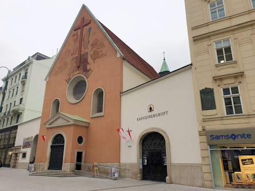 The Kapuzinergruft and Capuchin church