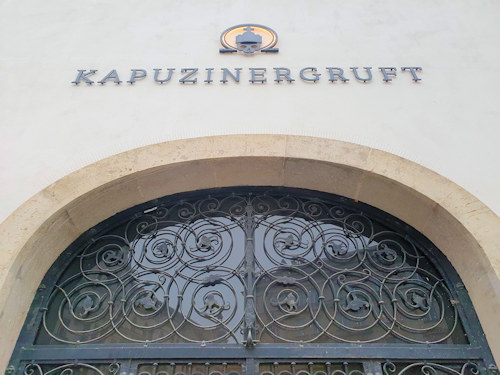 Entrance to the Kapuzinergruft