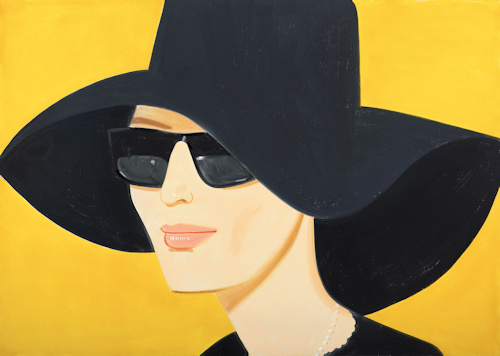 Black Hat 2 painting by Alex Katz