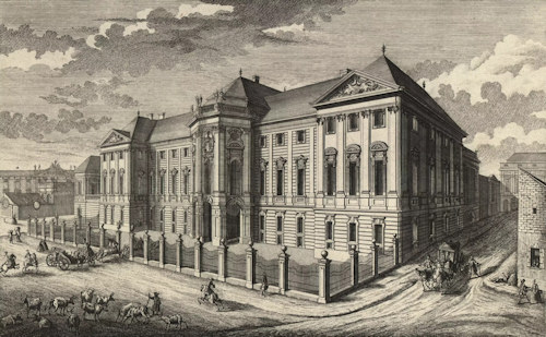 Palais Auersperg in 1725