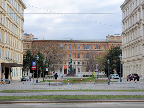 View of Schillerpark from the Ring