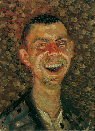 Richard Gerstl self-portrait