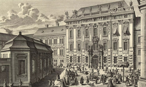 Palais Kinsky in 1733