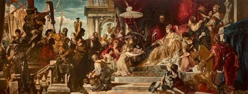 Painting by Hans Makart