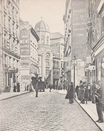 Fleischmarkt sometime after 1904
