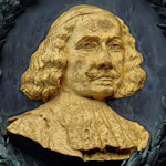 Bronze portrait of Mayor Liebenberg