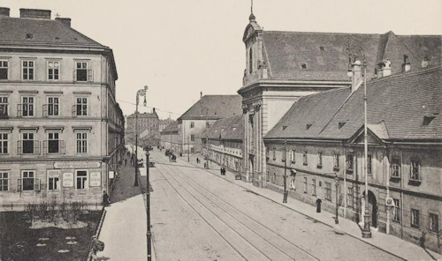 The Waisenhauskirche photographed around 1900