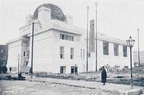 The Secession building around 1898