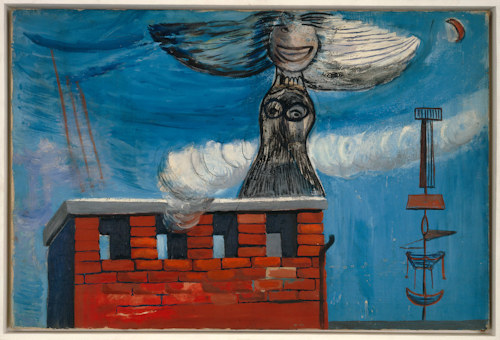 Painting by Louise Bourgeois