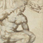 Section from a Michelangelo drawing