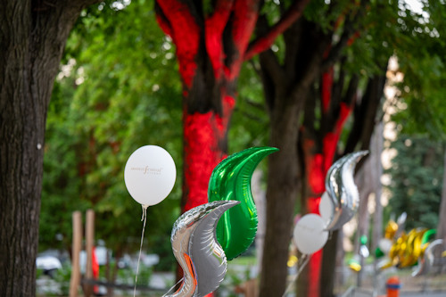 Concert balloons and decoration