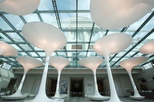 Entrance hall of the Technisches Museum