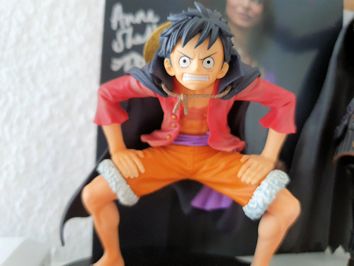 Plastic Monkey D Luffy figure