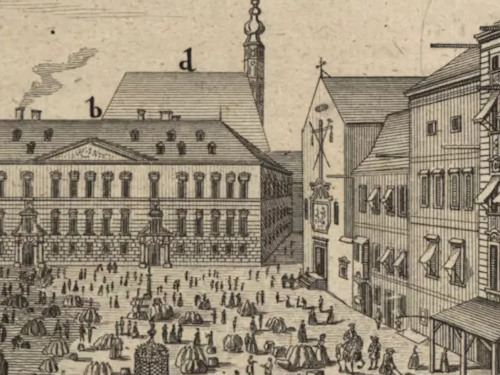 Neuer Markt in 1724