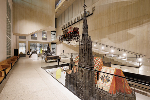 Model of Stephansdom cathedral