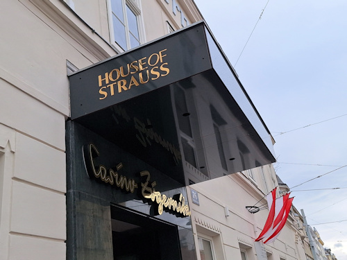 Entrance to the House of Strauss