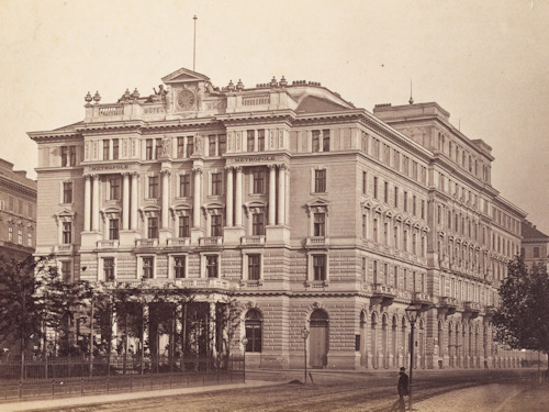 Hotel Metropol around 1880