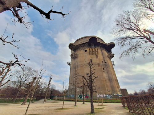 Falk tower in the Augarten park