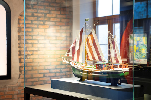 Model of the Regentag ship