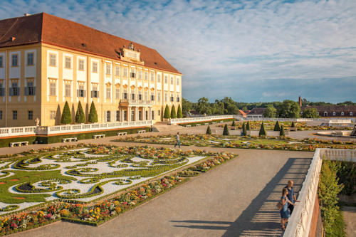 Schloss Hof building and terrace