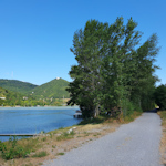 Riverside scene