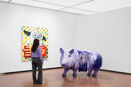 View of an exhibition