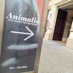 Exhibition sign