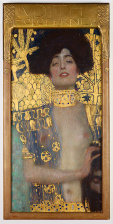 A portrait by Klimt