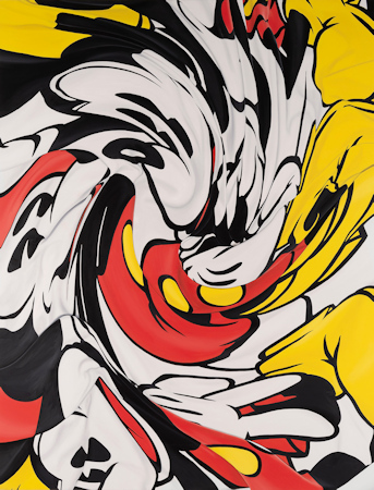 Abstract figurative painting