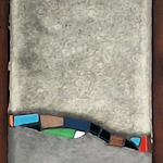 Mosaic on a house wall